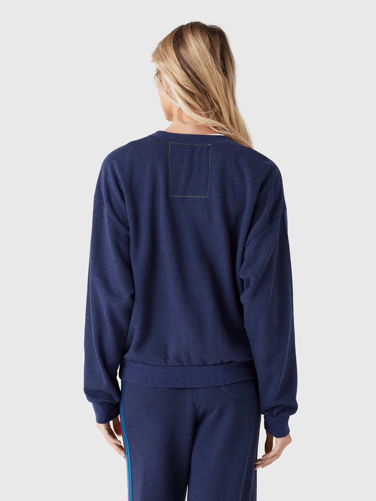 Aviator Nation Women's Bolt Fade Relaxed Crew Sweatshirt