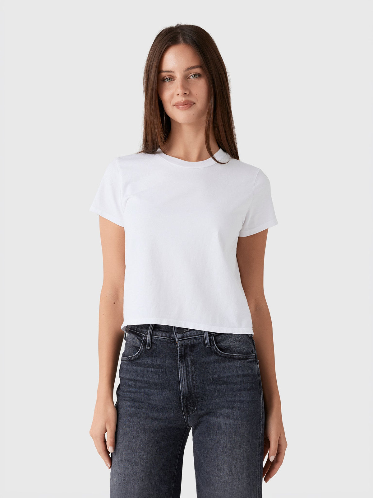 Perfect White Tee Women's Springsteen Baby Tee