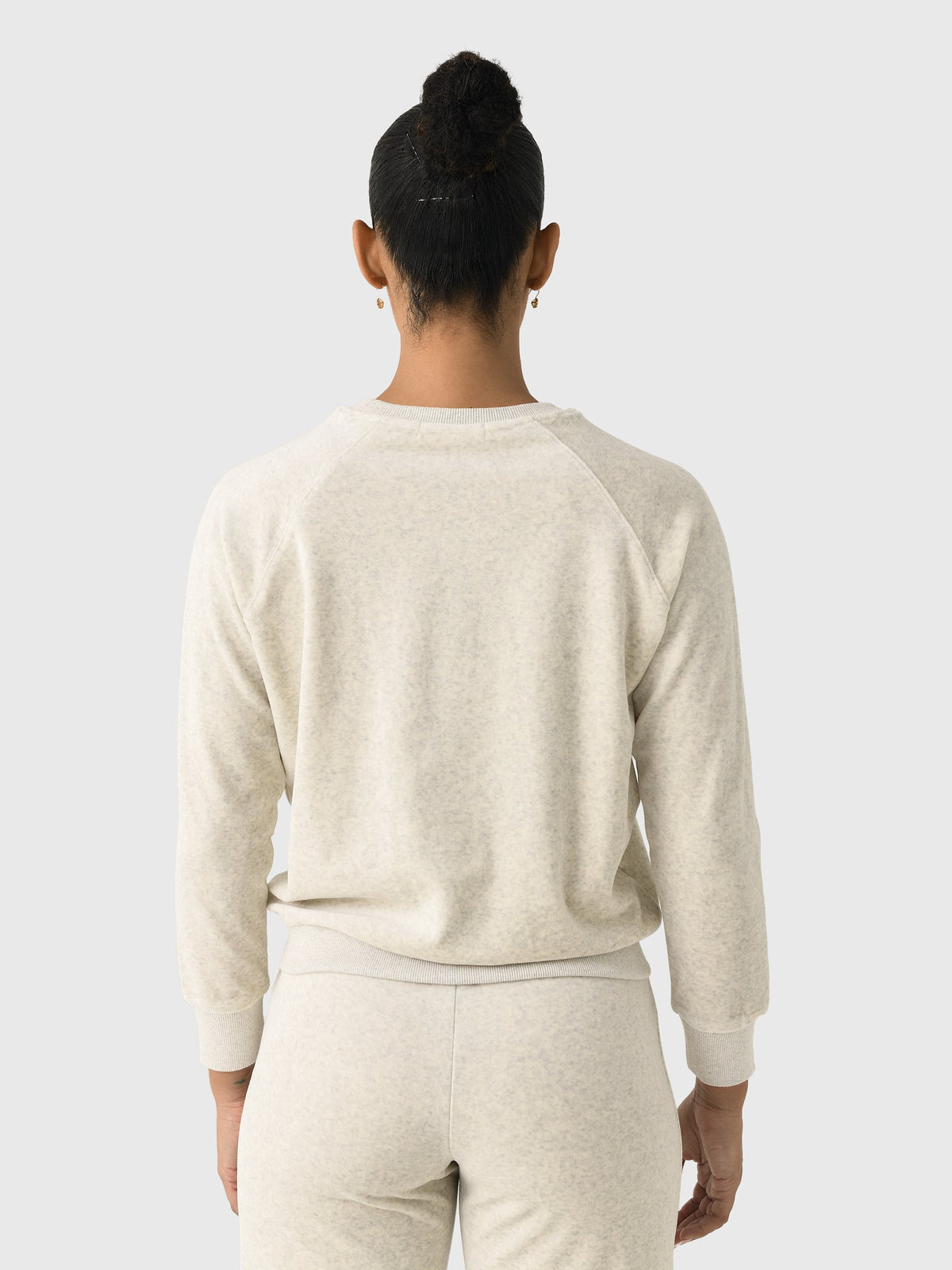 Perfect White Tee Women's Stella Velour Sweatshirt