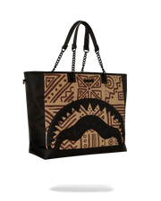 A.I. PALM MIRAGE SHARK LUXE BEACH TOTE