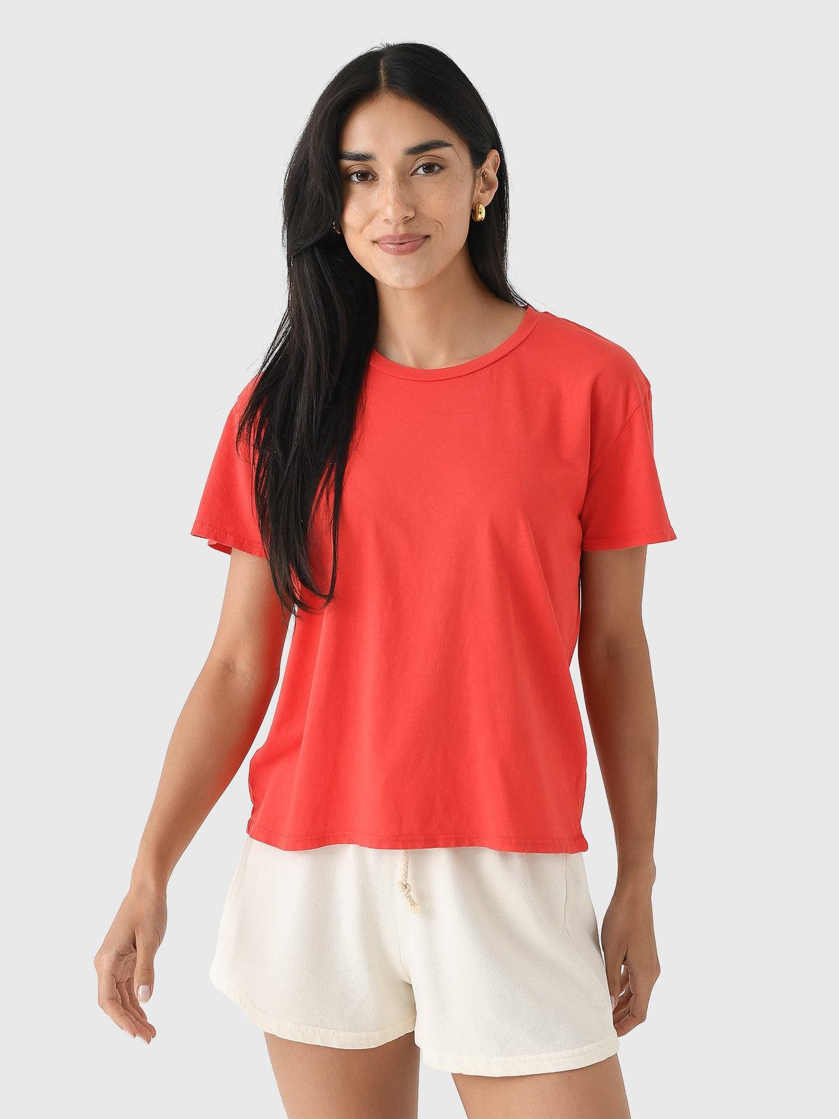 Perfect White Tee Women's Harley Boxy Tee