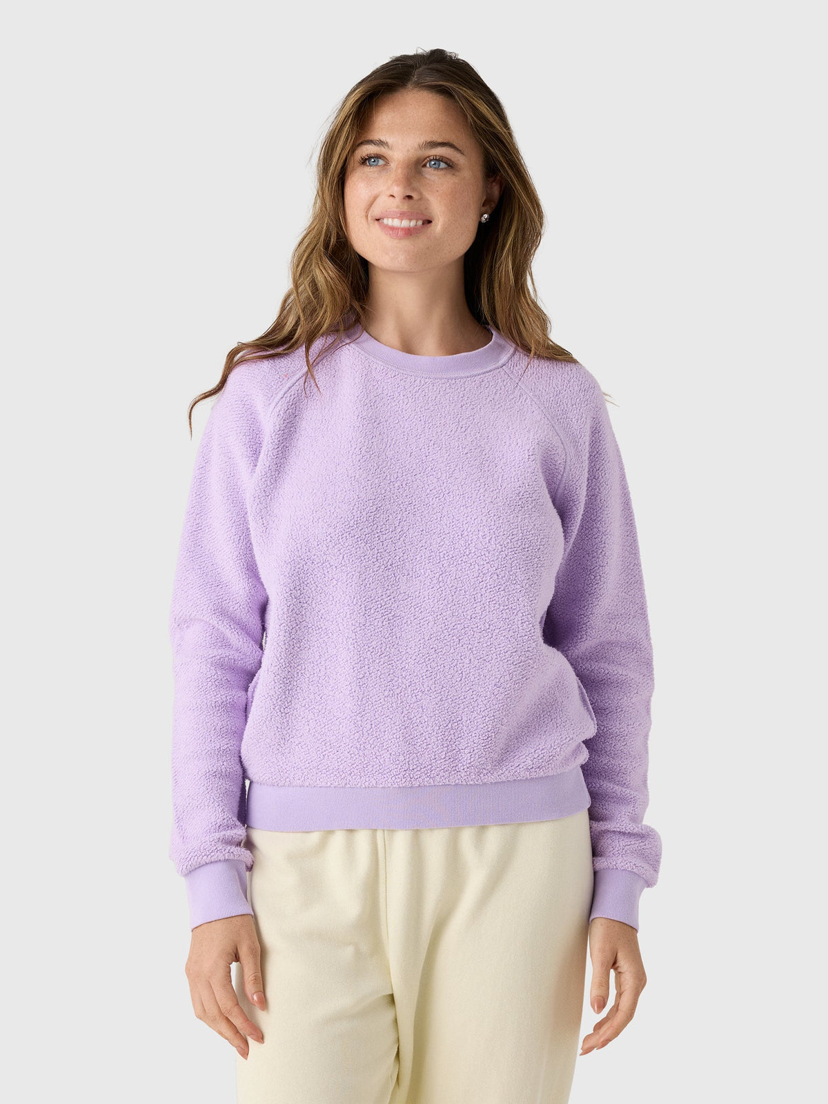 Perfect White Tee Women's Ziggy Reverse Shrunken Sweatshirt