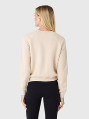 Perfect White Tee Women's Ziggy Reverse Shrunken Sweatshirt
