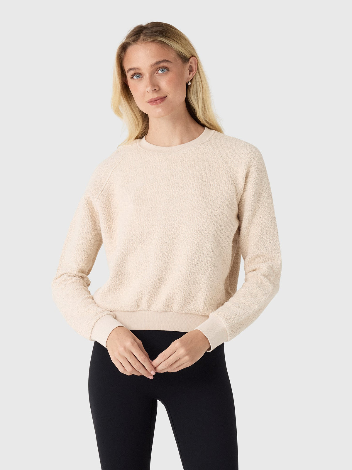 Perfect White Tee Women's Ziggy Reverse Shrunken Sweatshirt