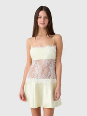 Third Form Women's Poetry Lace Mini Dress