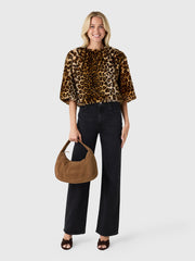 The Latest Women's Dulce Faux Fur Top
