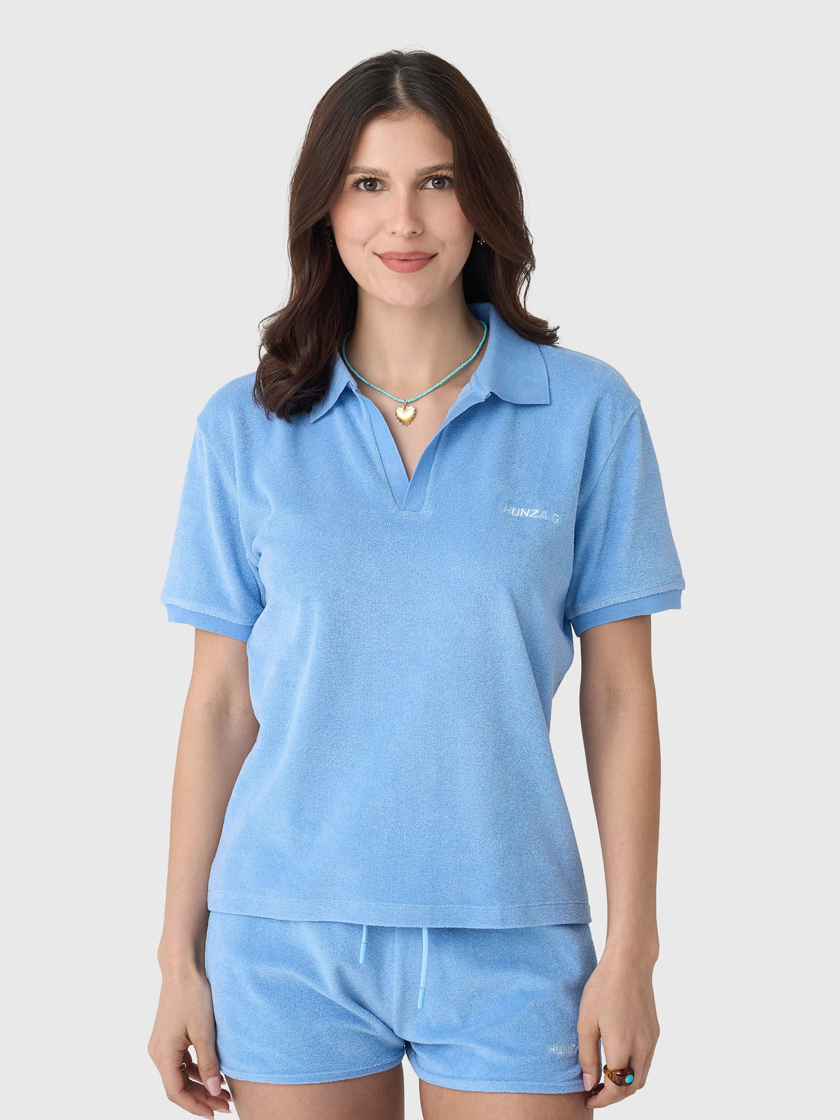 Hunza G Women's Terry Towelling Polo