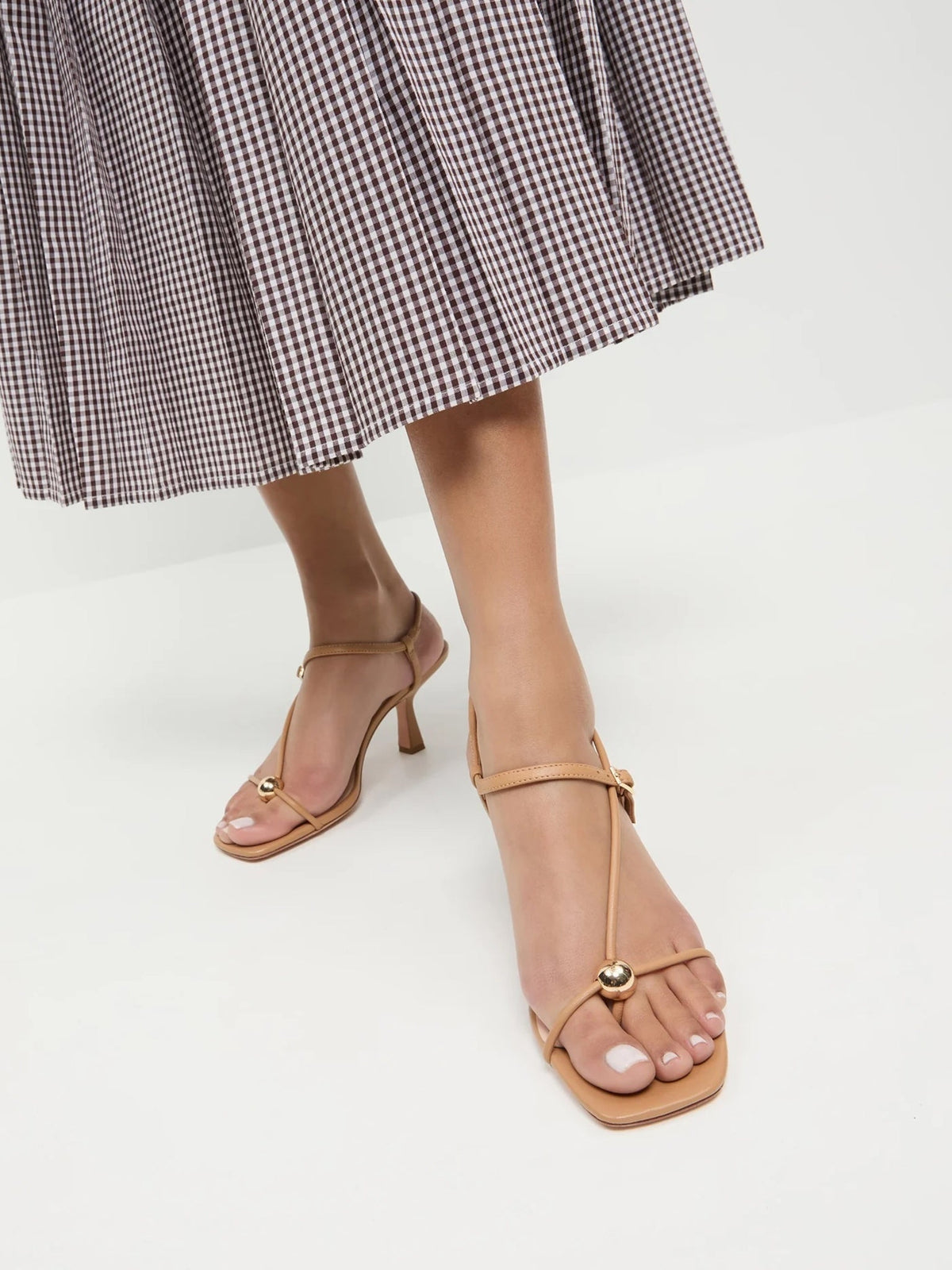 Loeffler Randall Women's Triana Mid-Heel Sandal