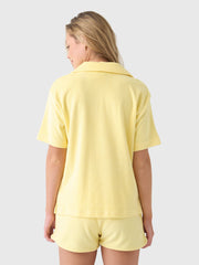 Hunza G Women's Terry Towelling Cuban Shirt