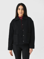 Vince Women's Quilted Collared Jacket
