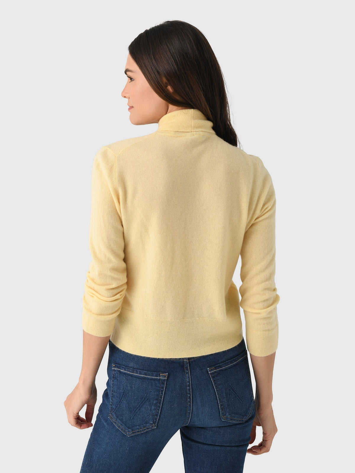 Vince Women's 3/4 Sleeve Mock-Neck Sweater