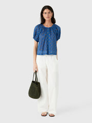 Vince Women's Cotton Double-Waist Drawstring Pant