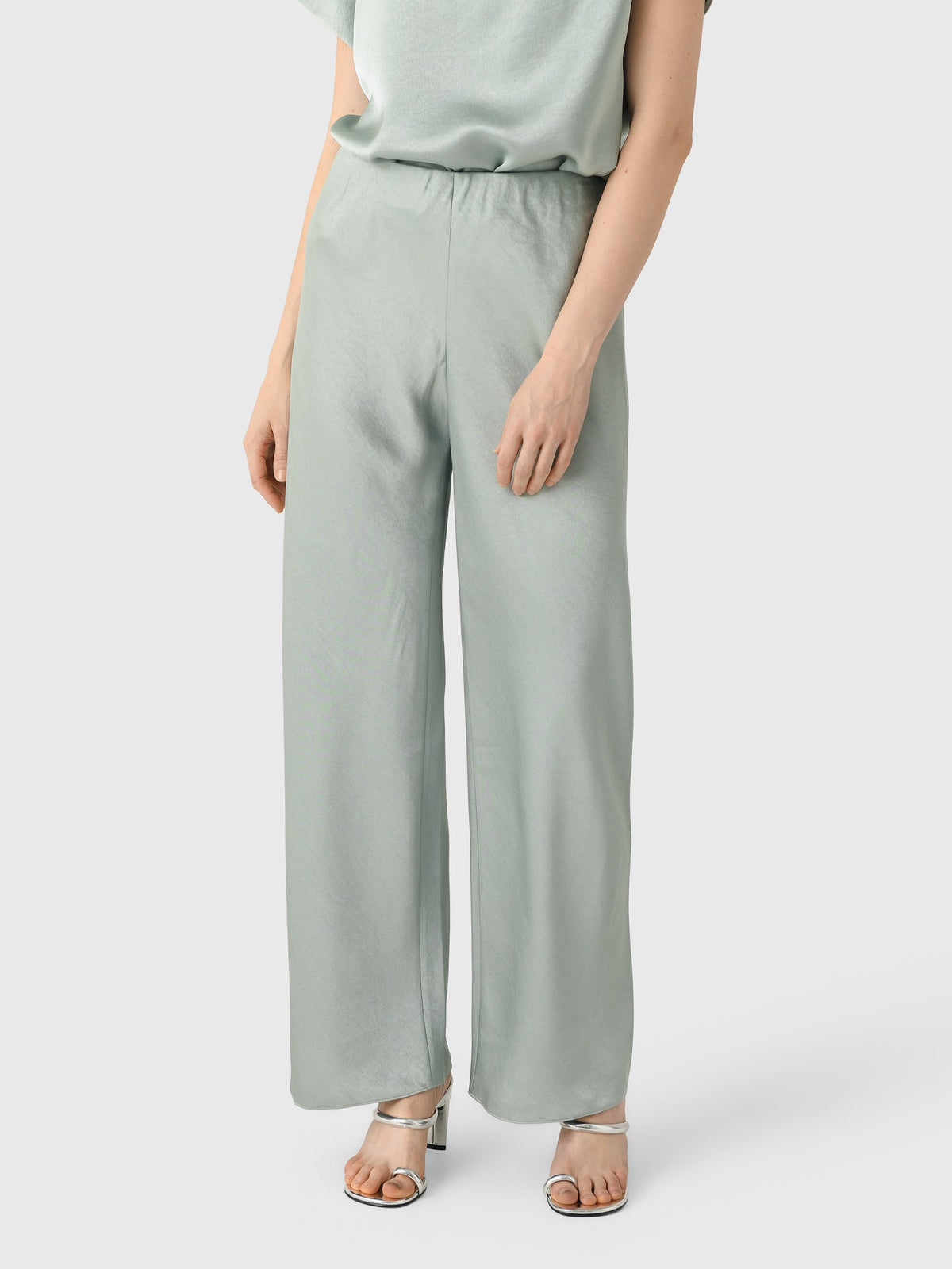 Vince Women's Fluid Satin Bias Pant