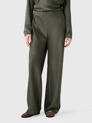 Vince Women's Fluid Satin Bias Pant