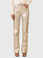 Le Jean Women's 90s Split Straight Jean