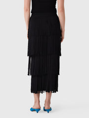 Simon Miller Women's Za Za Knit Fringe Skirt