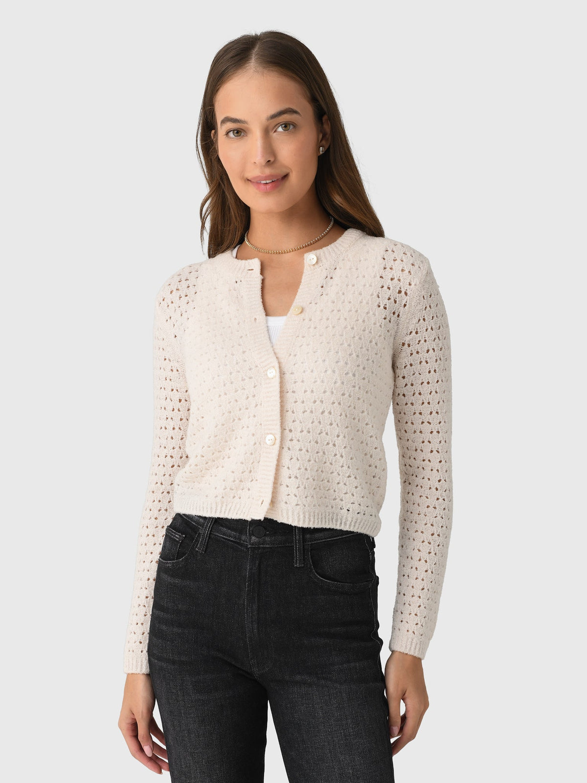 Frame Women's The Chenille Cardi
