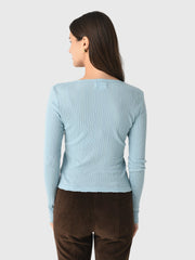 Velvet Women's Winona Pointelle Henley Top