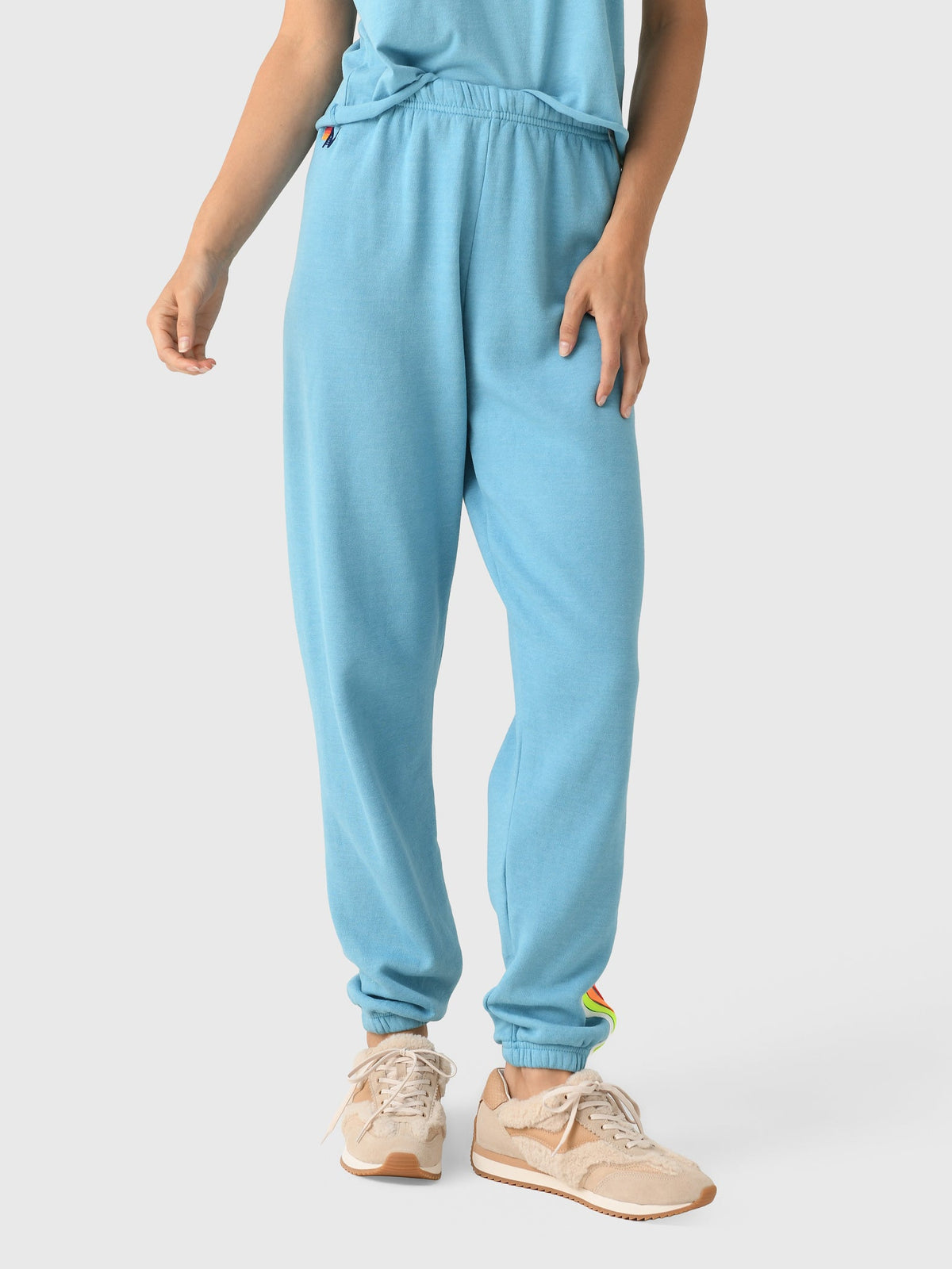 Aviator Nation Women's 5 Stripe Sweatpant