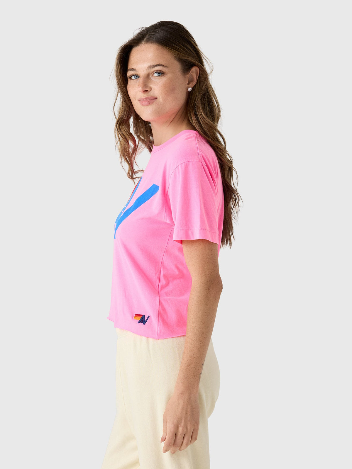 Aviator Nation Women's Logo Boyfriend Tee