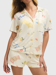 Z Supply Women's Beach Days Pajama Top