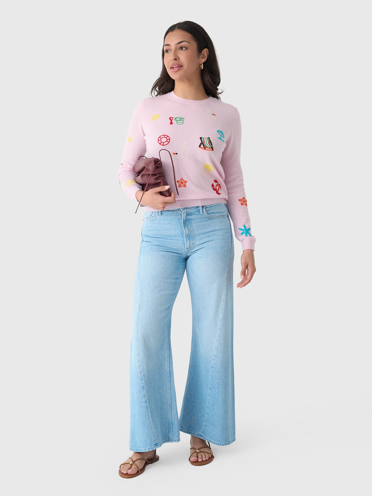 Jumper 1234 Women's Seaside Tribute Crew Sweater