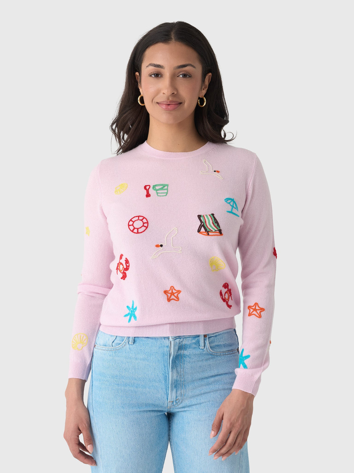 Jumper 1234 Women's Seaside Tribute Crew Sweater