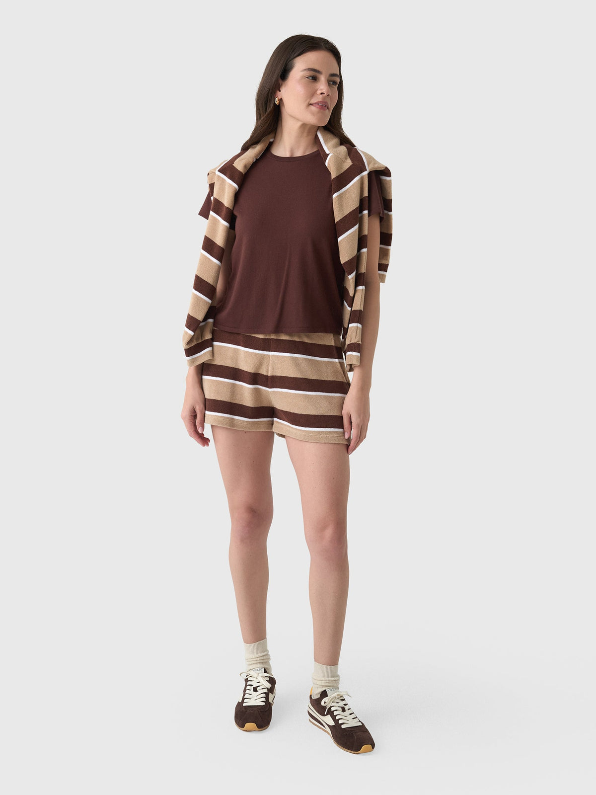 Z Supply Women's Tourist Knit Jersey Tee