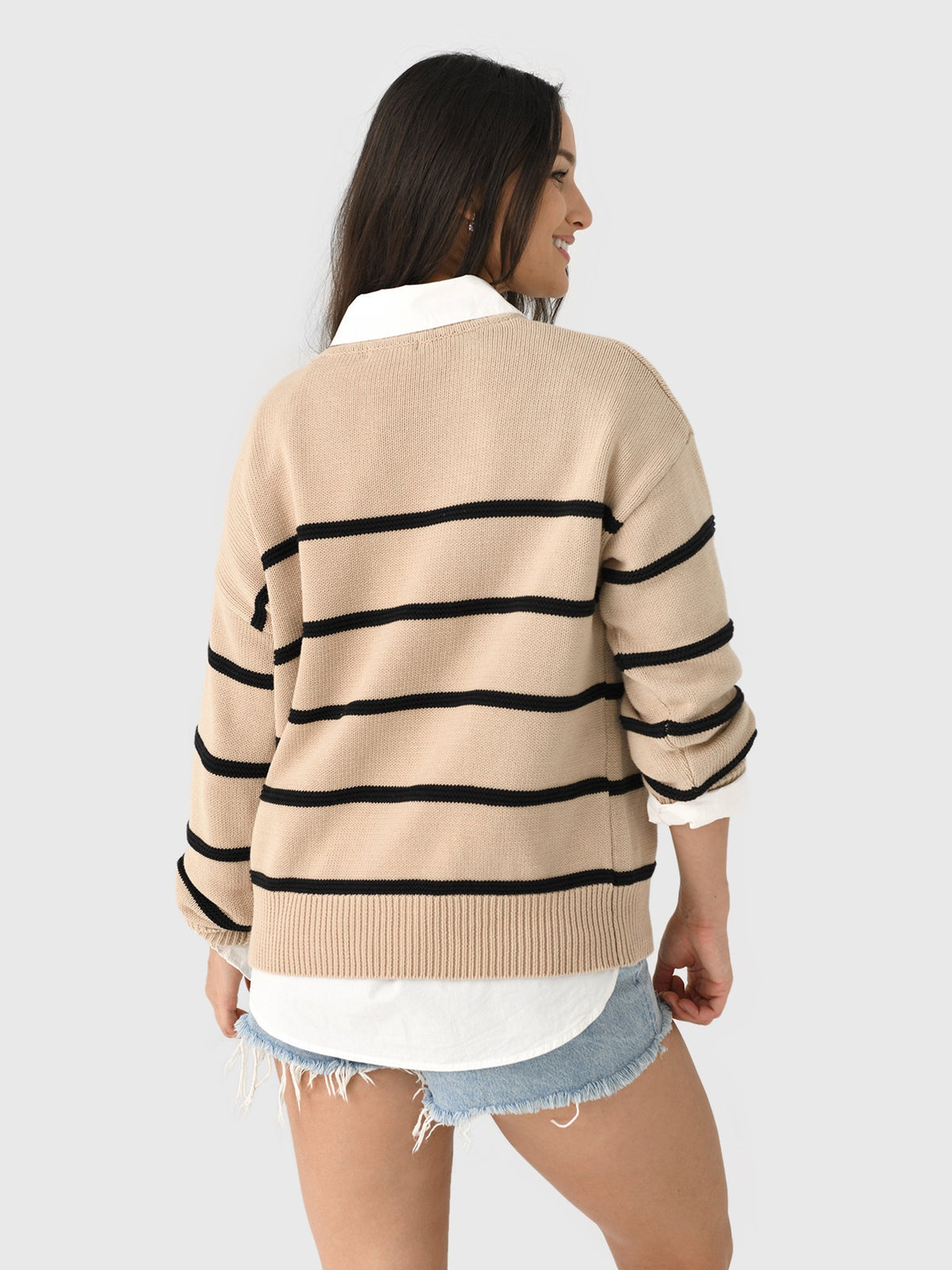 Z Supply Women's Boyfriend Striped Sweater